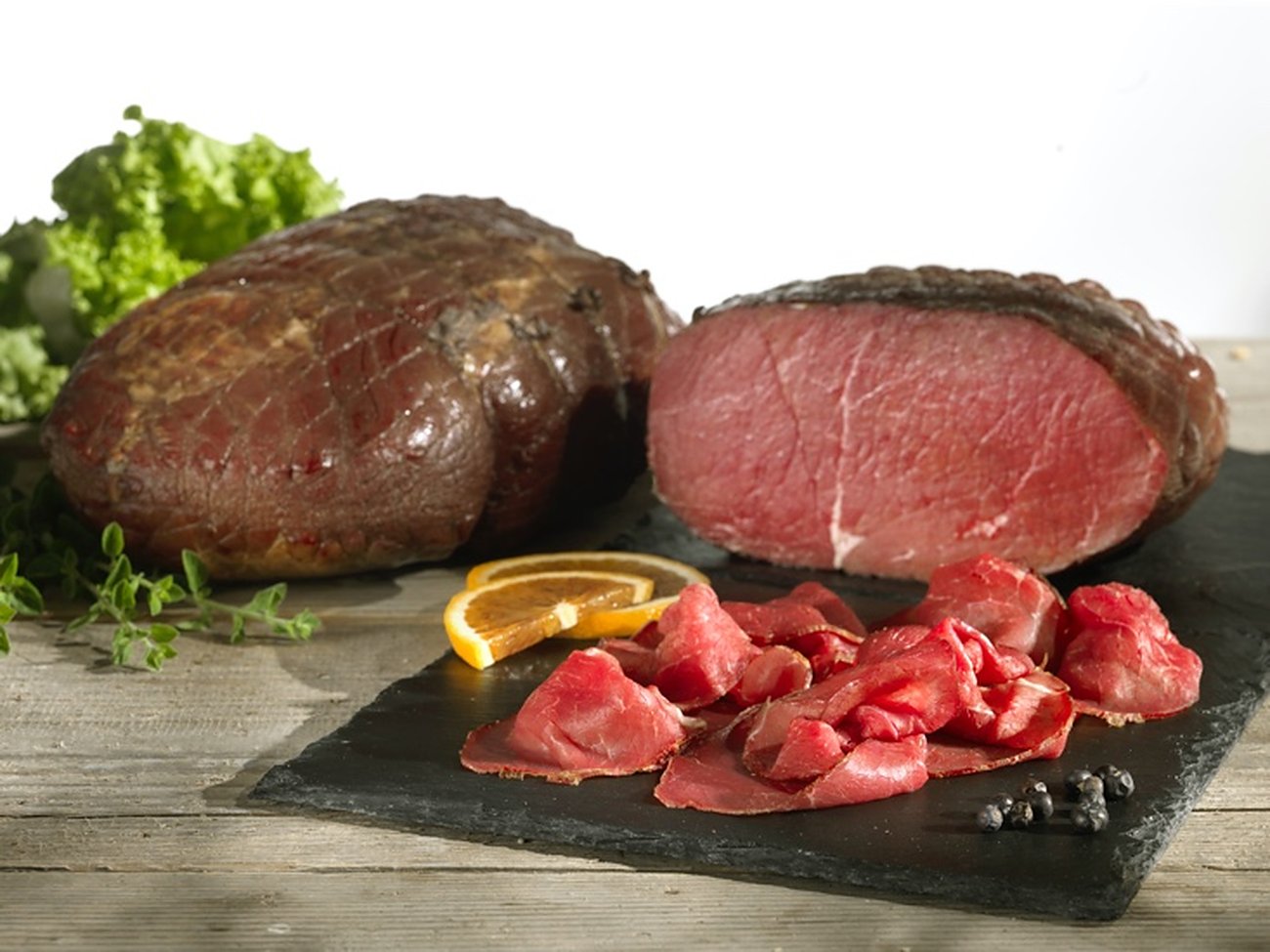 Bresaola alla tirolese Fratelli Billo in tagliere